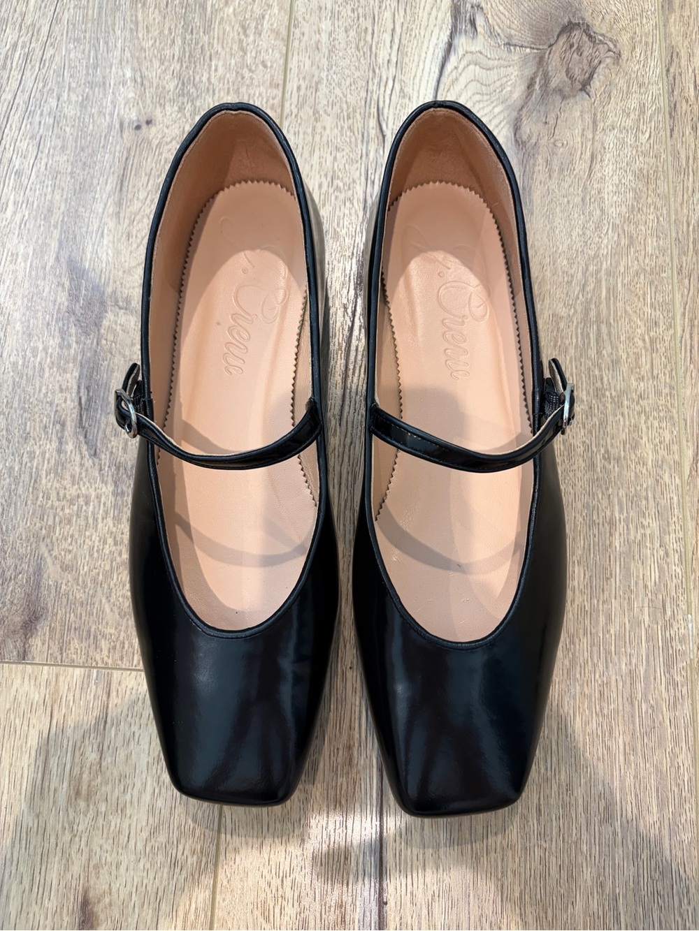 J. Crew Anya Mary Jane Square-Toe Flats